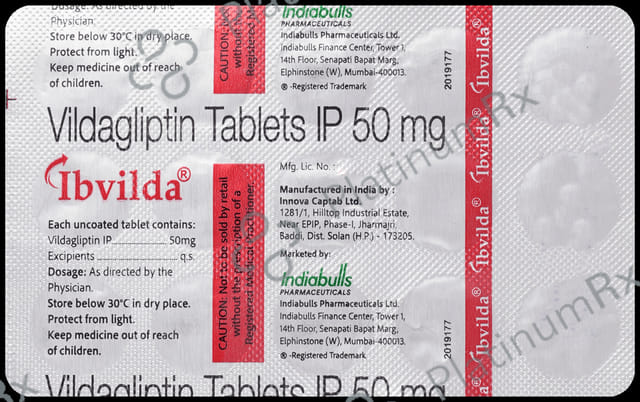 Ibvilda 50mg Tablet