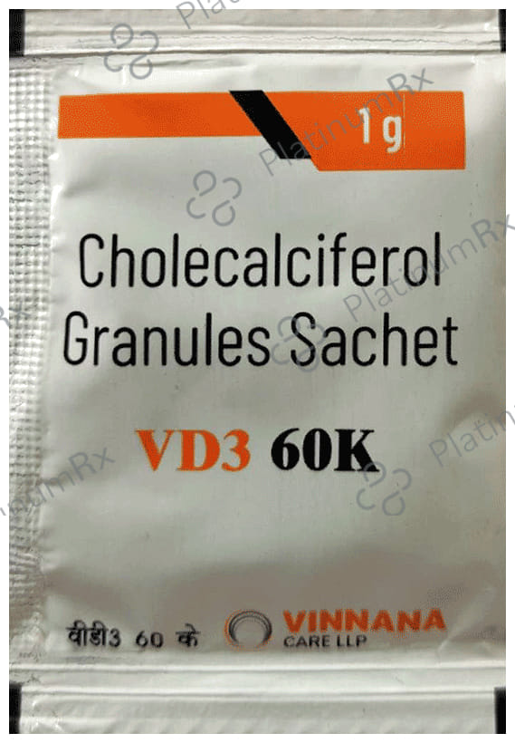VD3 60000IU Sachet 1gm