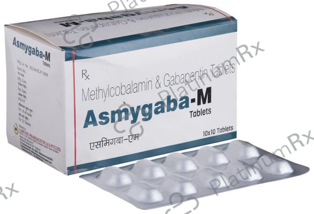 Asmygaba M 300mg/500mcg Tablet 10s