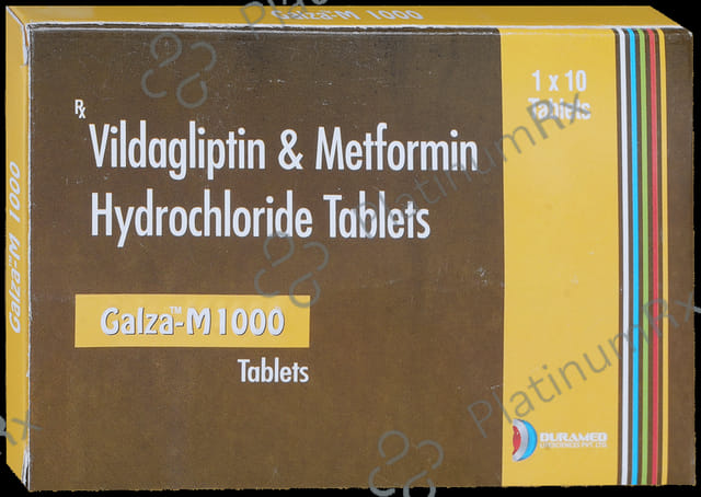 Galza-M 1000 Tablet 10 Tablet