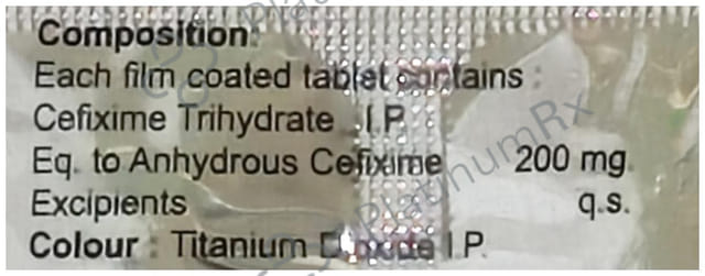 Cefaxet 200mg Tablet 10s