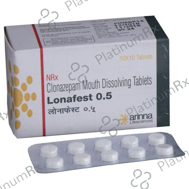 Lonafest 0.5 Tablet MD