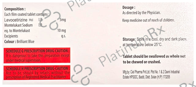 Montirose 5/10mg LC Tablet 10s