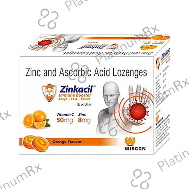 Zinkacil Lozenges Orange