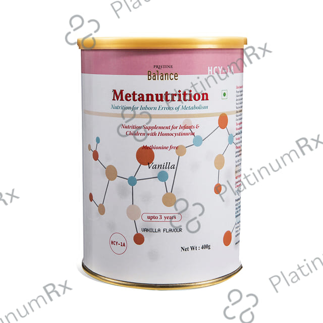 Pristine Balance Metanutrition HCY 1A (Upto 3 Years) Powder Vanilla