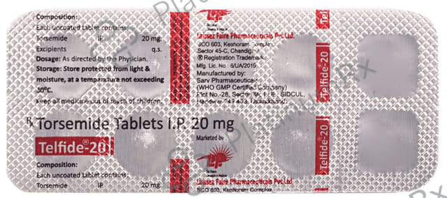 Telfide 20mg Tablet 10s