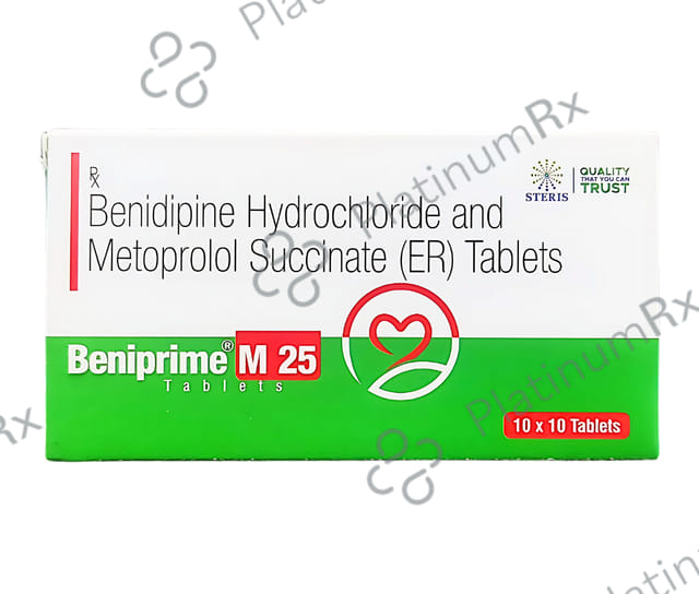 Beniprime M 25/4mg Tablet ER 10s