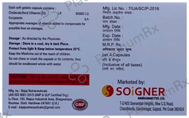 Tonecal-D3 Softgel Capsule