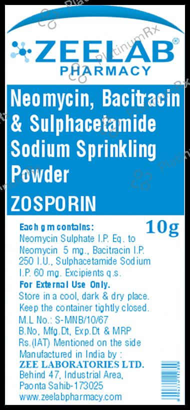 Zosporin Powder 10gm
