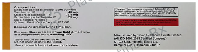 Nizatel Beta 25 Tablet ER