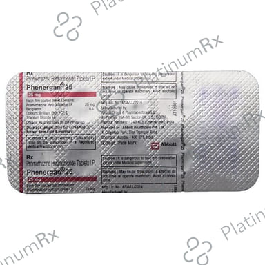 Phenergan 25 Tablet