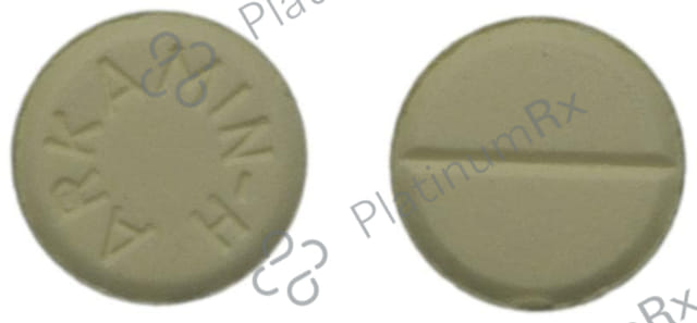 Arkamin H 100mcg/20mg Tablet 10s