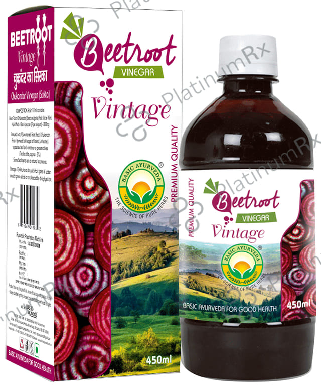 Basic Ayurveda Beet Root Vinegar