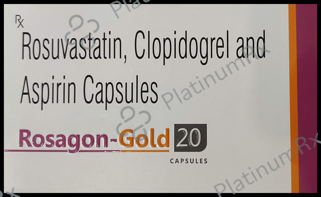 Rosagon Gold 20mg Capsule 10s