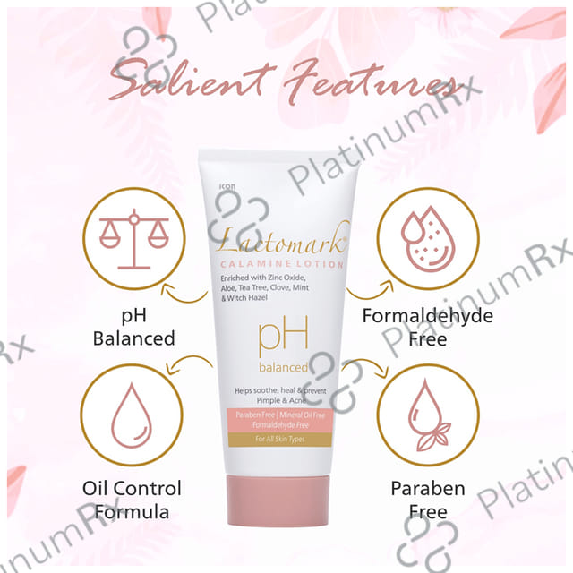 Lactomark Calamine Lotion (100gm Each) 2 Tube