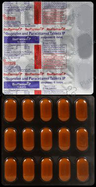 Ibuflamar-P 400mg/325mg Tablet