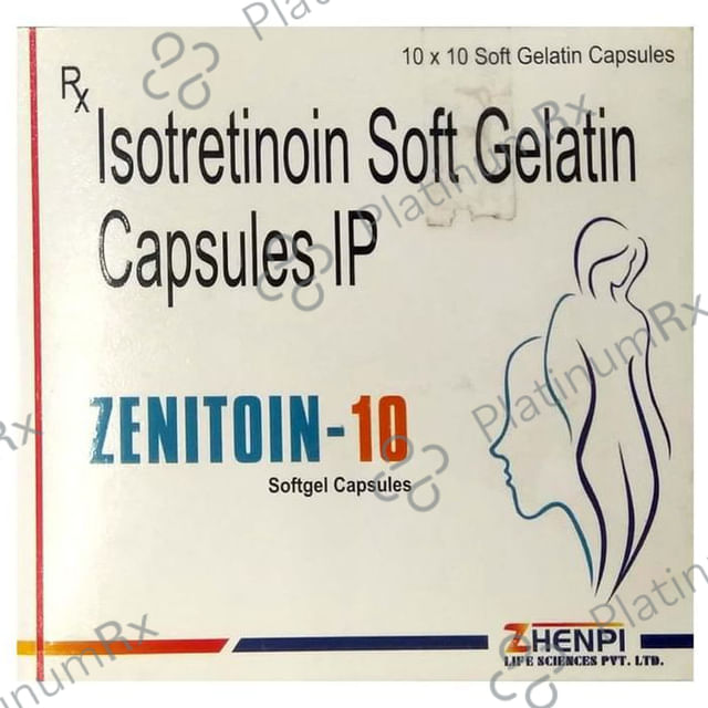 Zenitoin 10 Soft Gelatin Capsule