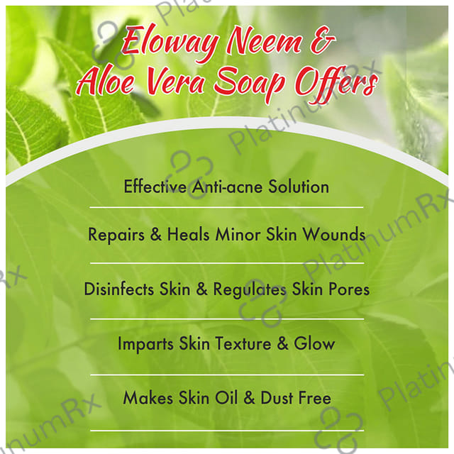 Eloway Neem & Aloe Vera Soap 75gm