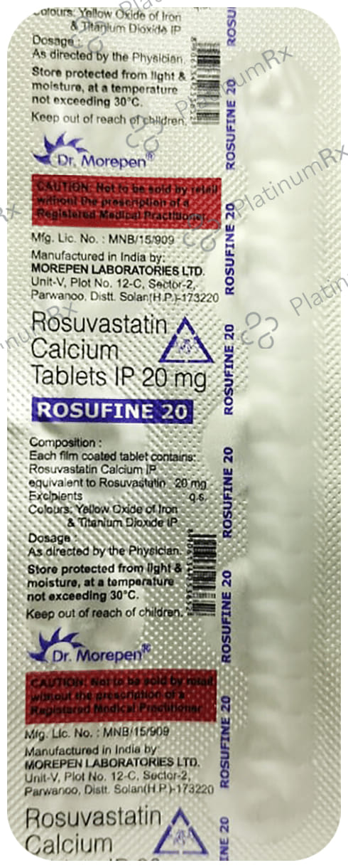 Rosufine 20mg Tablet