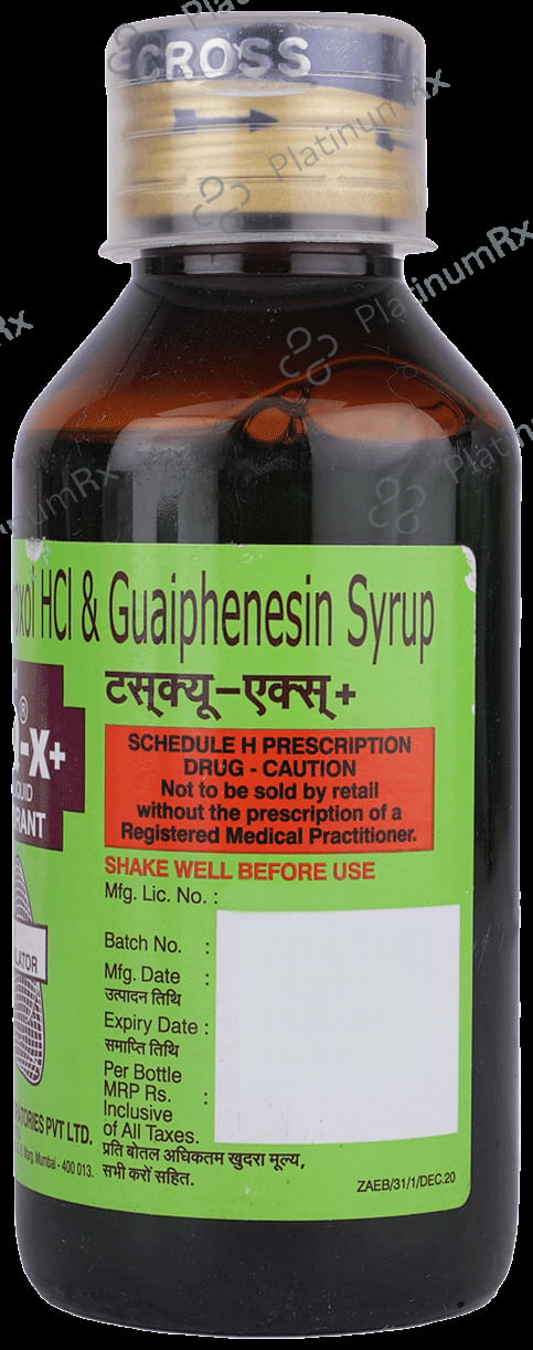 Tusq X Plus Expectorant 100ml