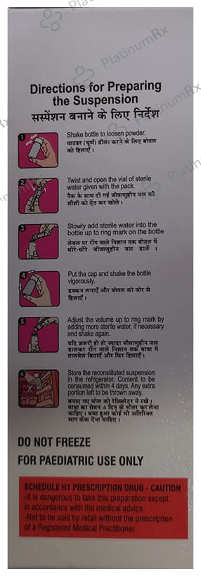 Cefinet 100mg Dry Syrup 30ml