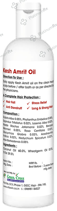 Vitagreen Kesh Amrit Hair Oil