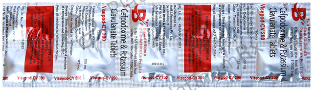 Visepod CV 200mg Tablet 10s