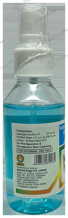 Ciprit Isopropyl Rubbing Alcohol Spray