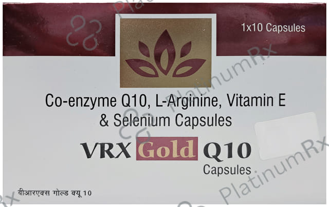 VRX Gold Q10 Capsule