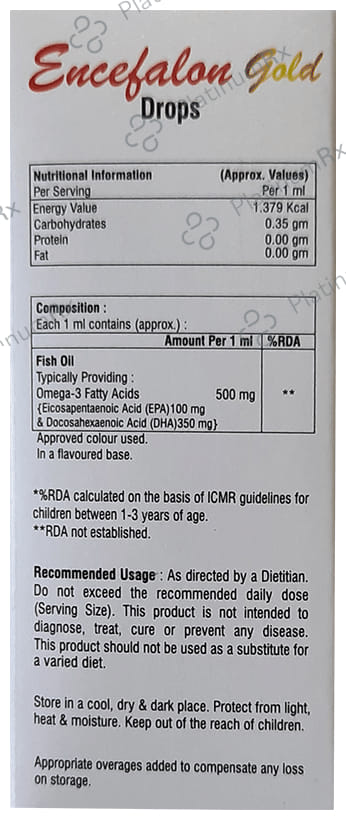 Encefalon Gold Oral Drops