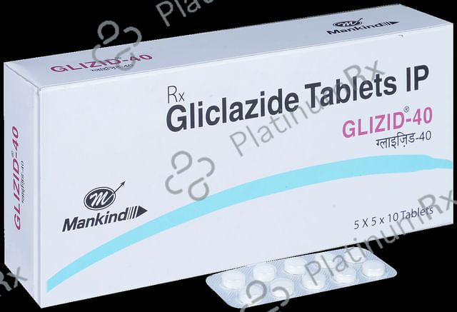 Glizid 40mg Tablet 10s