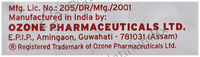 Ozomet 500mg Tablet ER 15s