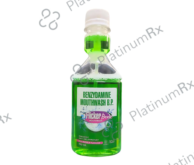 Flicker Benz 0.15% Mouth Wash 150ml