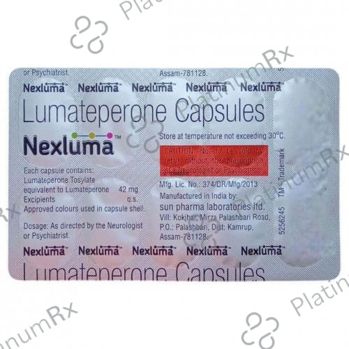 Nexluma 42mg Capsule 10s