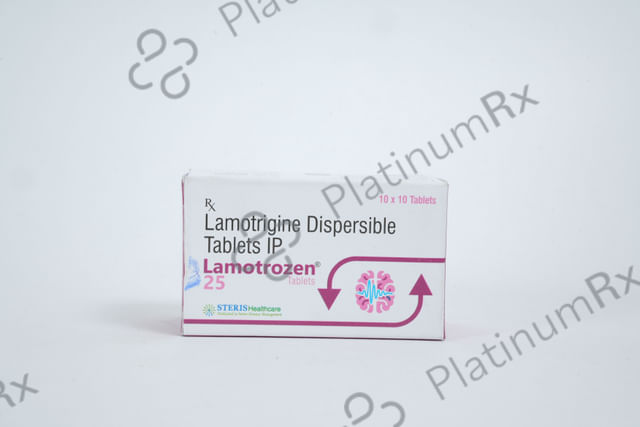 Lamotrozen 25mg Tablet 10s