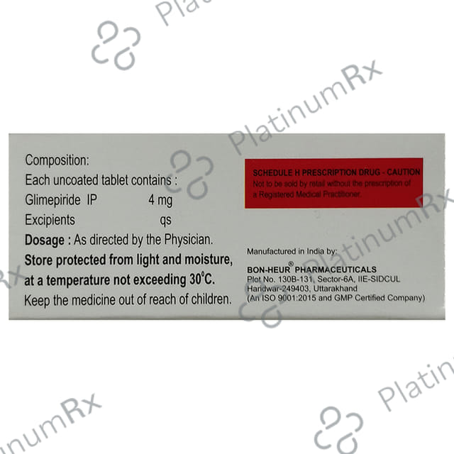Glimecaid 4 Tablet