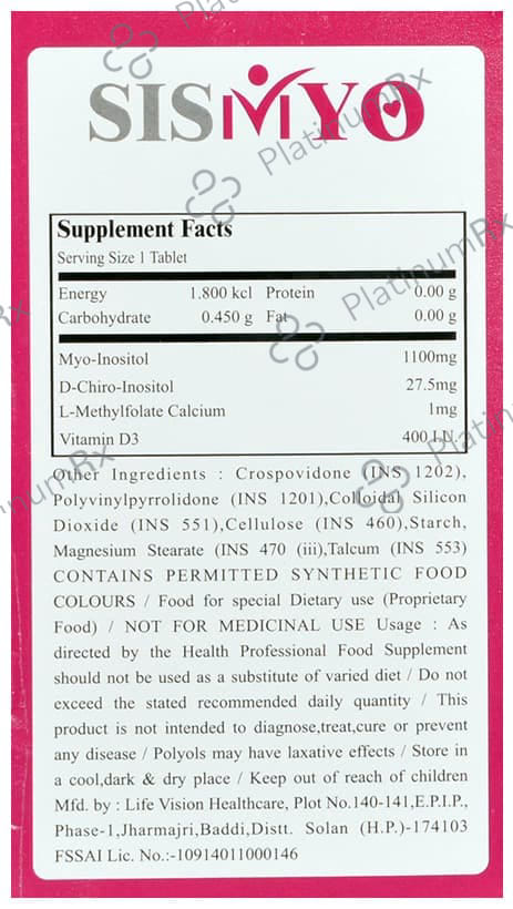 Sismyo 2/0.035mg Tablet 10s
