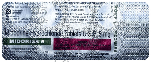 Midorise 5mg Tablet 10s