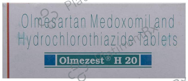 Olmezest H 12.5/20mg Tablet 10s