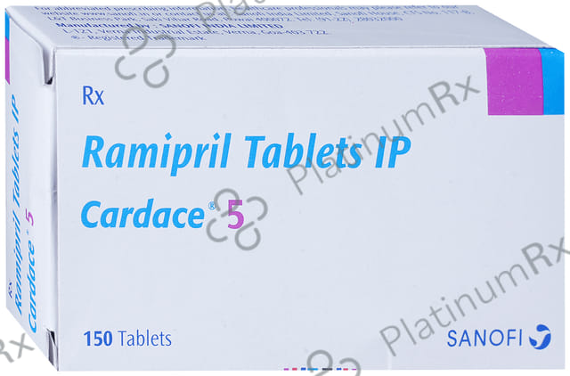 Cardace 5mg Tablet 15s