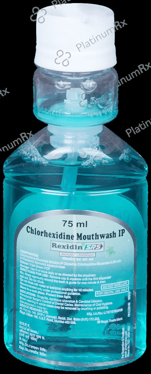 Rexidin SRS 0.002% Mouth Wash 75ml