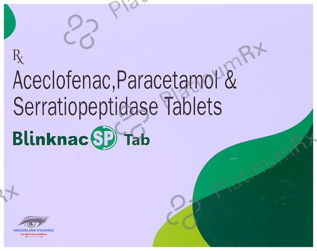 Blinknac SP 100/325/15mg Tablet 10s