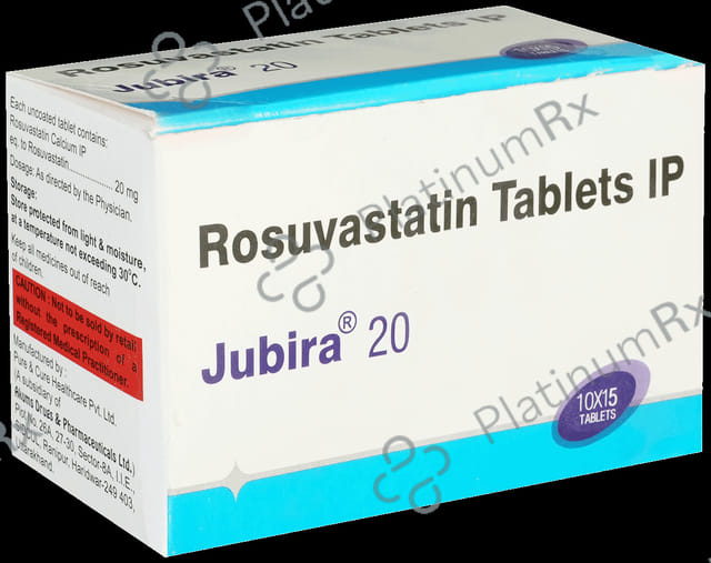 Jubira 20mg Tablet 15s