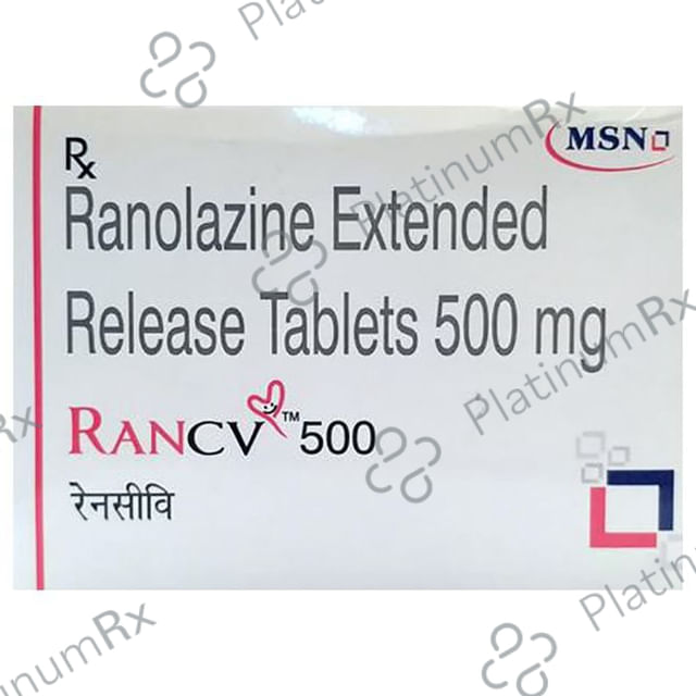 Rancv 500mg Tablet ER 10s