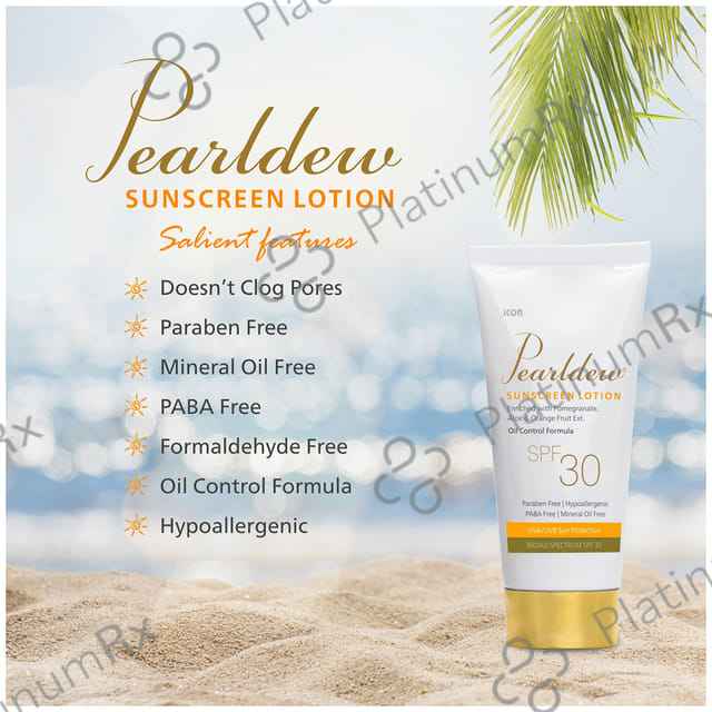 Pearldew Sunscreen SPF 30 Lotion 50ml