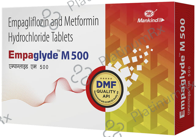 Empaglyde M 500mg Tablet 10s