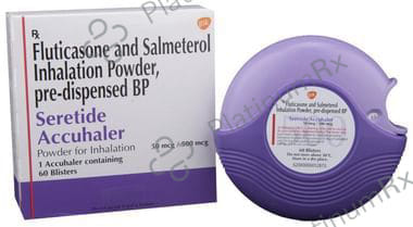Seretide 50/500mcg Accuhaler Capsule 60s