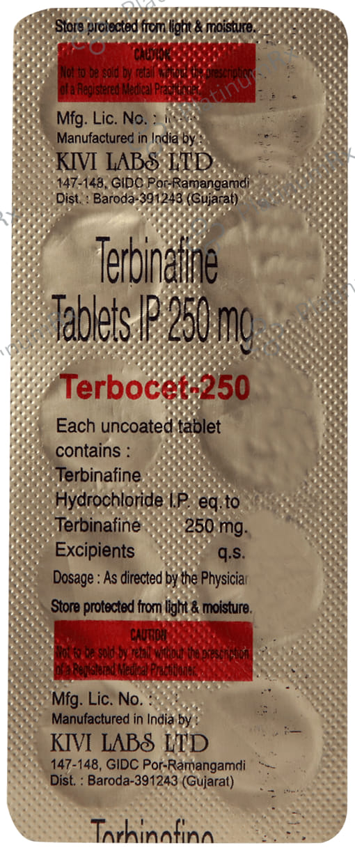 Terbocet 250 Tablet