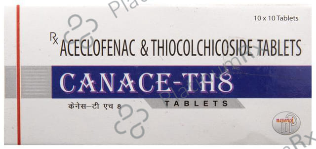 Canace TH 8/100mg Tablet 10s