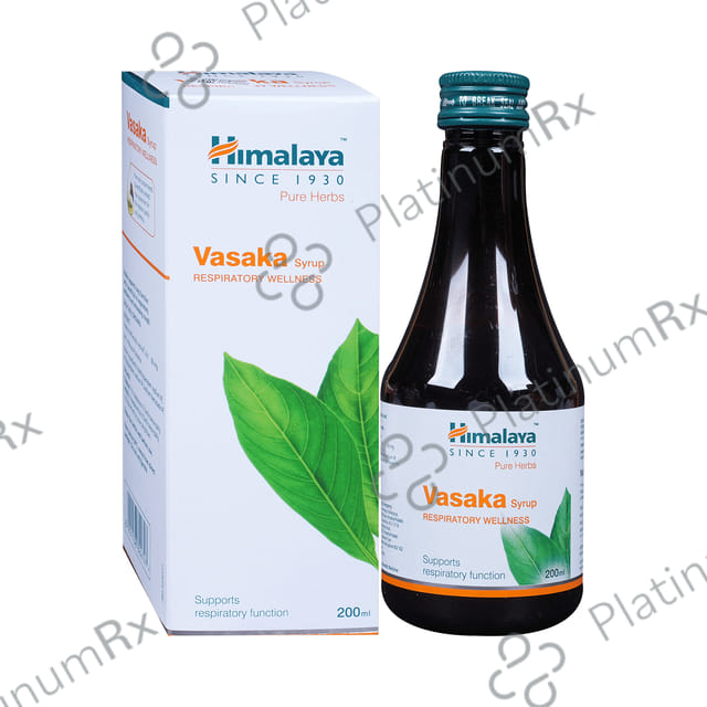 Himalaya Wellness Pure Herbs Vasaka Respiratory Wellness Syrup 200ml
